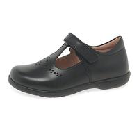Geox Junior Naimara T-Bar Girls School Shoes 8.5 Black