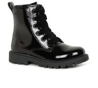 Geox J SHAYLAX Girl A Ankle Boot, Black, 4.5 UK