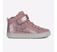 Geox Girl's J Kalispera Girl I Sneakers, Dk Pink, 13 UK
