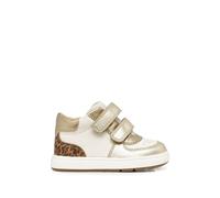 Geox Kids Biglia leopard-print touch-strap sneakers - Neutrals 18-19-20-21-22-24-25-26