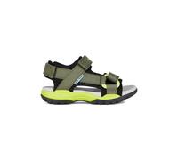 Geox Kids Borealis textured strap sandals - Green 29-30-32-34