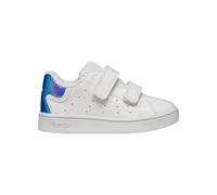 Geox Kids First Steps Sneakers With Strap Closure White LtBlue Summer B365MA