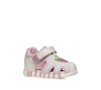 Geox Kids Iupidoo strawberry-patch touch-strap sandals - White 22-26