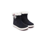 Geox Kids Trottola balloon-patch suede boots - Blue 25