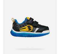 GEOX Lightyloo Toddler Boy Black/yellow, Size: 22
