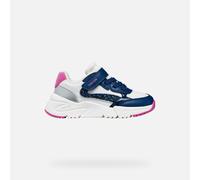 GEOX Loftus Girl White/dark Royal, Size: 33