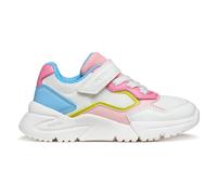 Geox J Loftus Girl B Sneaker, White Pink, 11.5 UK Child