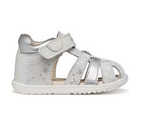 GEOX Sandal Macchia Baby Girl White/silver, Size: 25