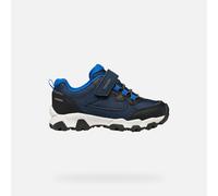 Geox J MAGNETAR Boy B ABX Trainers, Navy/Royal, 37 EU / 4 UK