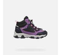 Geox Magnetar G B Abx Slip-on Trainers Purple EU 34 Girl