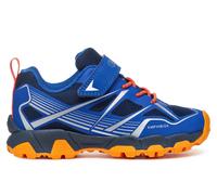 Geox J MAGNETAR BOY B ABX Sneaker, Royal/Orange, 11 UK Child