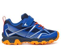 Geox J MAGNETAR BOY B ABX Sneaker, Royal/Orange, 3.5 UK
