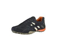 Snake Slip Ons Navy Blue