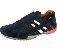 Geox Man Uomo Snake Sneakers, NAVY, UK 7