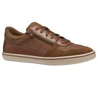 Geox Men U Elver Sneaker, Brown, 10.5 UK