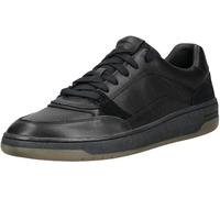 Geox Men U Sedral Court Sneaker, Black, 8 UK