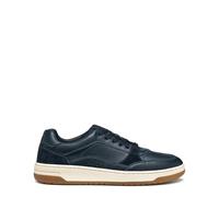 Geox Men U Sedral Court Sneaker, Blue, 9 UK
