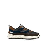 Geox Men U Spherica 4x4 B ABX Sneaker, Brown, 11 UK
