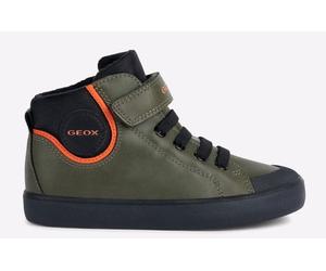 Geox Mens Gisli Trainers Junior - Green - Size UK 2.5