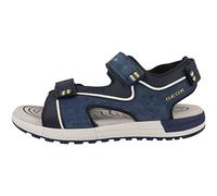 Geox Men's J Albums Boy Sandal, Navy Avio, 12.5 UK Narrow