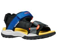 Geox Mens J Borealis Boy E Sandal, Black Royal, 9 UK