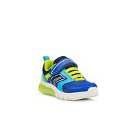 Geox Ciberdron Light-Up Boys Trainers Size: 1 Colour : Royal/Lime Men's
