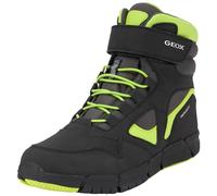 Geox Men's J Flexyper Boy B ABX Ankle Boot, Black Lime, 4 UK