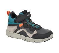 Geox Men's J Flexyper Boy B ABX Ankle Boots, Black petrol, 38 EU