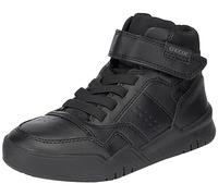 Geox Men's J Perth Boy FSneaker, Black, 6.5 UK