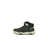 Geox Men's J Perth Boy FSneaker, Navy Lt Grey, 8.5 UK