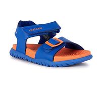 Geox Men's J Sandal Fommiex Boy, Royal Orange, 4 UK