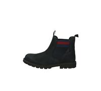Geox Men's J Shaylax Boy Ankle Boot, Navy red, 37 EU