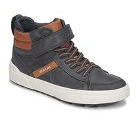 Geox Men's J Weemble Boy A Trainers, Navy Cognac, 38 EU