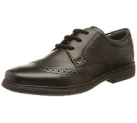Geox Men's Jr Federico A Shoes, Black, 6 UK