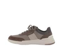 Geox Mens Low Top Sneakers Casual Brown Leather U66N8A