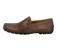 Geox Men's Moner Moccasin, COFFEE, 9 UK