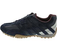 Geox Men's Snake Trainers in Blue Suede, c4002 navy, 7 UK
