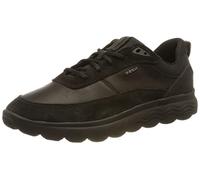 Geox Men's Spherica U Sneakers, Black 01, 10 UK