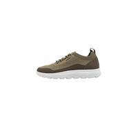 Geox Men's Spherica U Sneakers, Musk Militaire, 10.5 UK