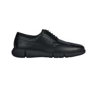 Geox Men's U Adacter F C Oxford Flat, Black, 7 UK