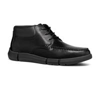 Geox Men's U Adacter M A Moccasin, Black, 8 UK
