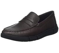 Geox Men's u adacter m Wide Moccasin, Dk Brown, 10.5 UK