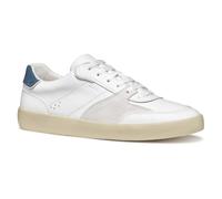 Geox Men's U AFFILE B Sneaker, White/Avio, 8 UK