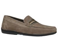 Geox Men's U ASCANIO A Moccasin, Taupe, 7 UK