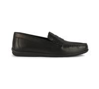 Geox Men's U Ascanio C Moccasin, Black, 10.5 UK