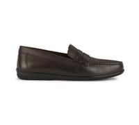 Geox Men's U Ascanio C Moccasin, Coffee, 8 UK