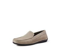 Geox Mens U Ascanio Moccasins, Anthracite, 11 UK
