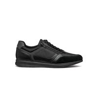Geox Men's U Avery A Trainers, Black, 10 UK