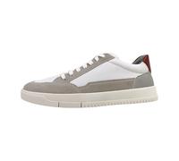 Geox Men's U Blessings A Sneaker, White Grey, 7 UK