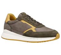 Geox Men's U Brandon Trainers, Grey, 43 EU